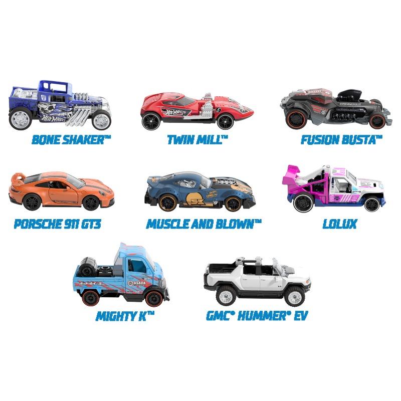 Hot Wheels Pull-Back Speeders - Multishapes