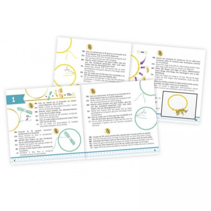 Buki - Colorful Bracelet Making Kit 4pc