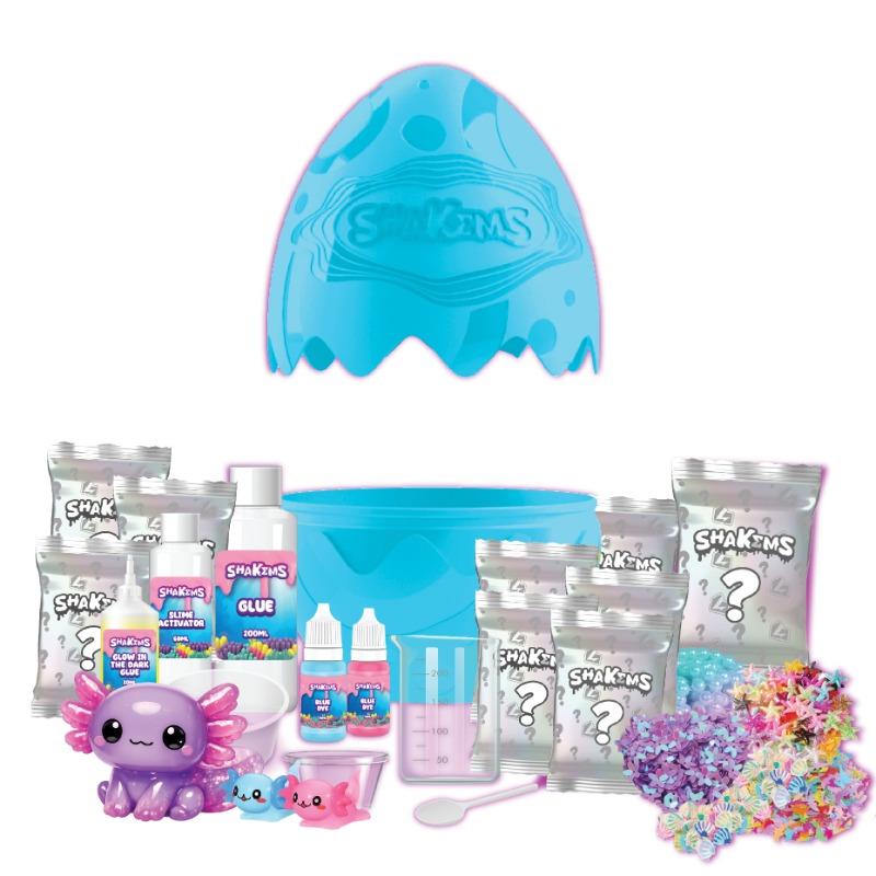 Shakems Bubble Reef Slime Giant Surprise Egg Set