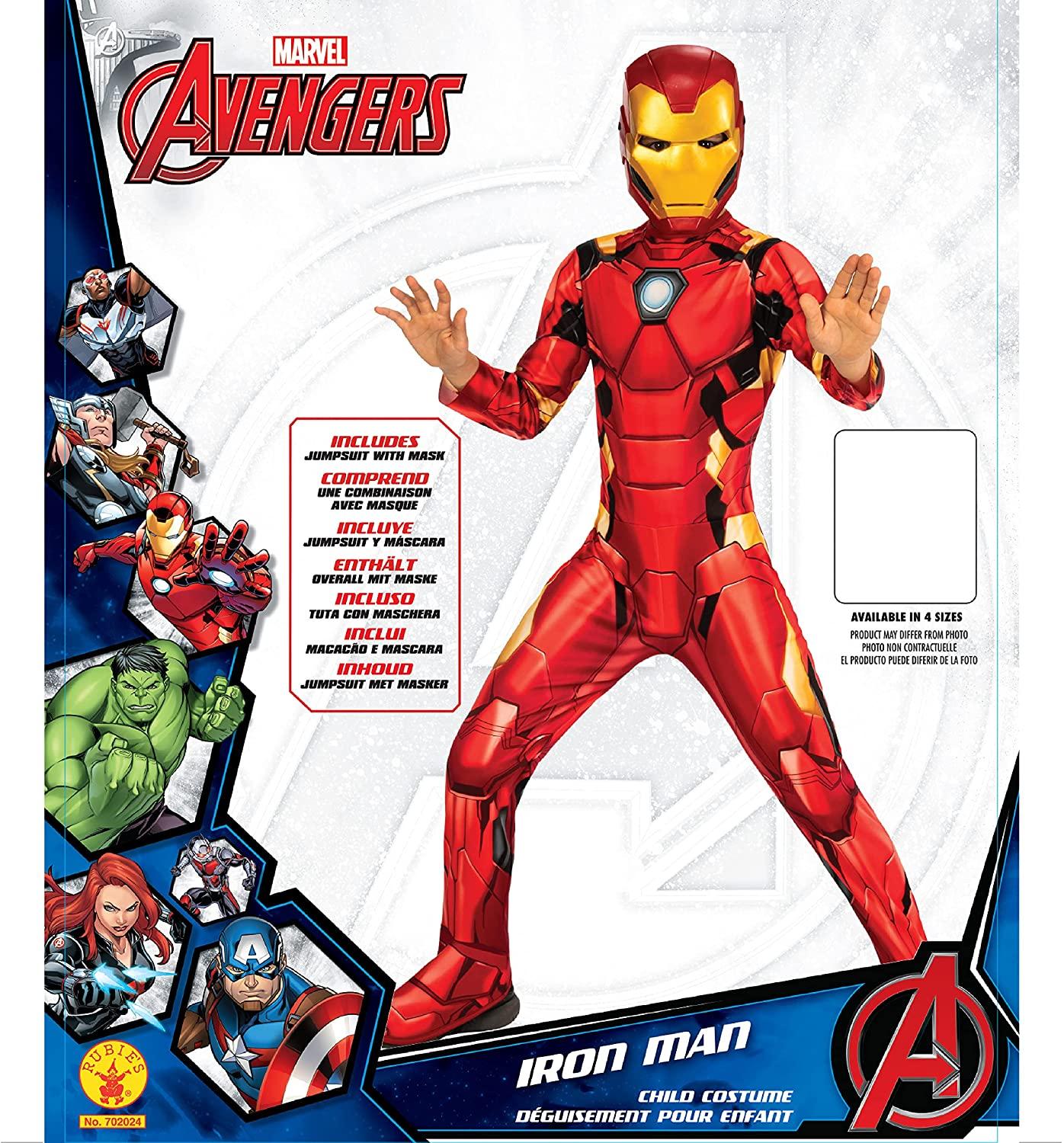 Rubies Marvel Avengers Iron Man Classic Childs Costume - Medium