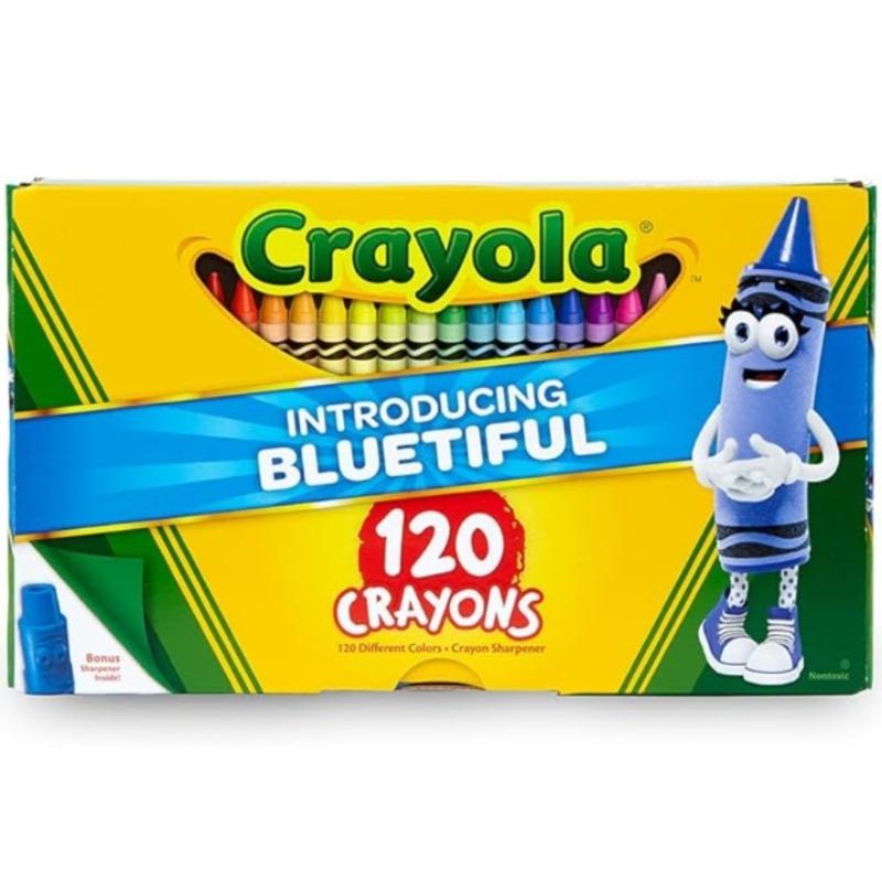 Crayola 120 Count Crayon Box – Classic Colors