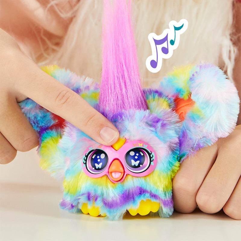 Furby Furblets Zee Bah Mini Friend, Electronic Plush Toys