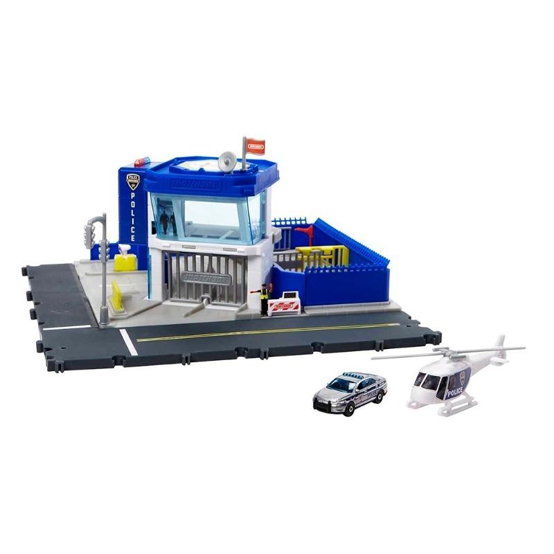Matchbox Action Drivers Police Station Rescue Playset