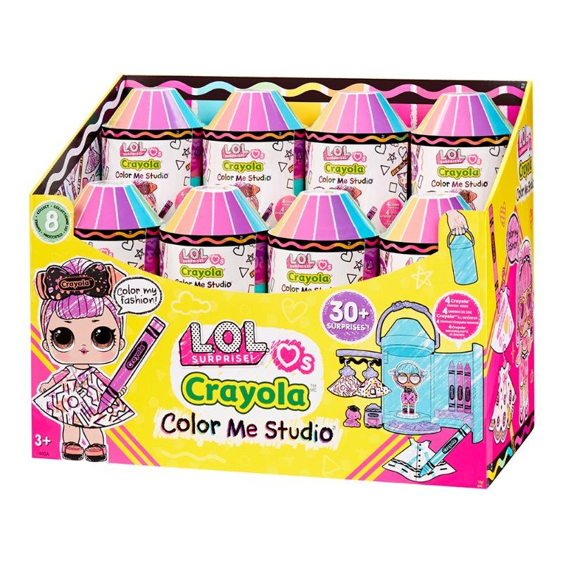 L.O.L Surprise Crayola Color Me Doll Studio - Various Shapes