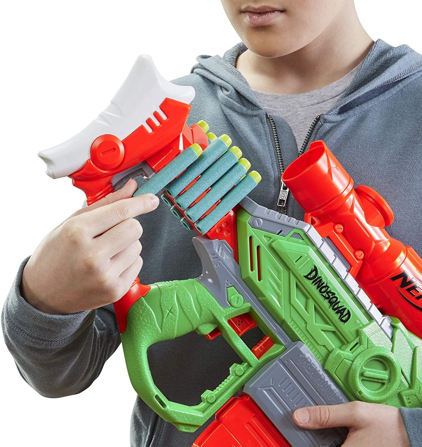 Nerf DinoSquad Rex-Rampage Motorized Dart Blaster