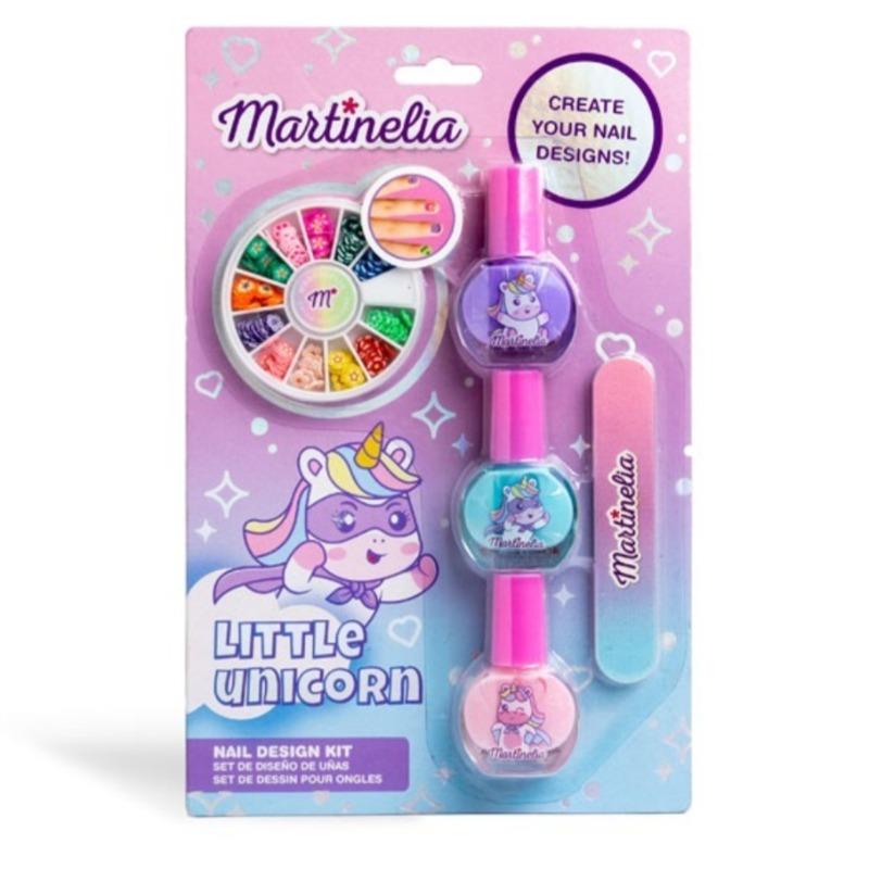 Martinelia Little Unicorn Nail Design Kit – Kids Safe Nail Set