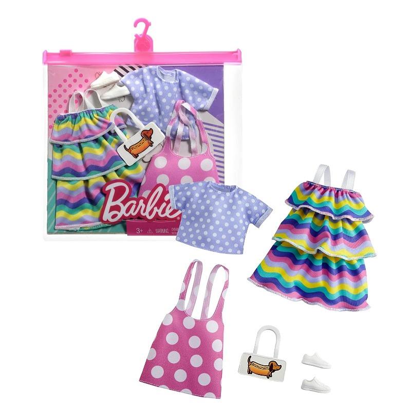 Barbie Fashion 2 Pieces Outfits Set - Multishapes