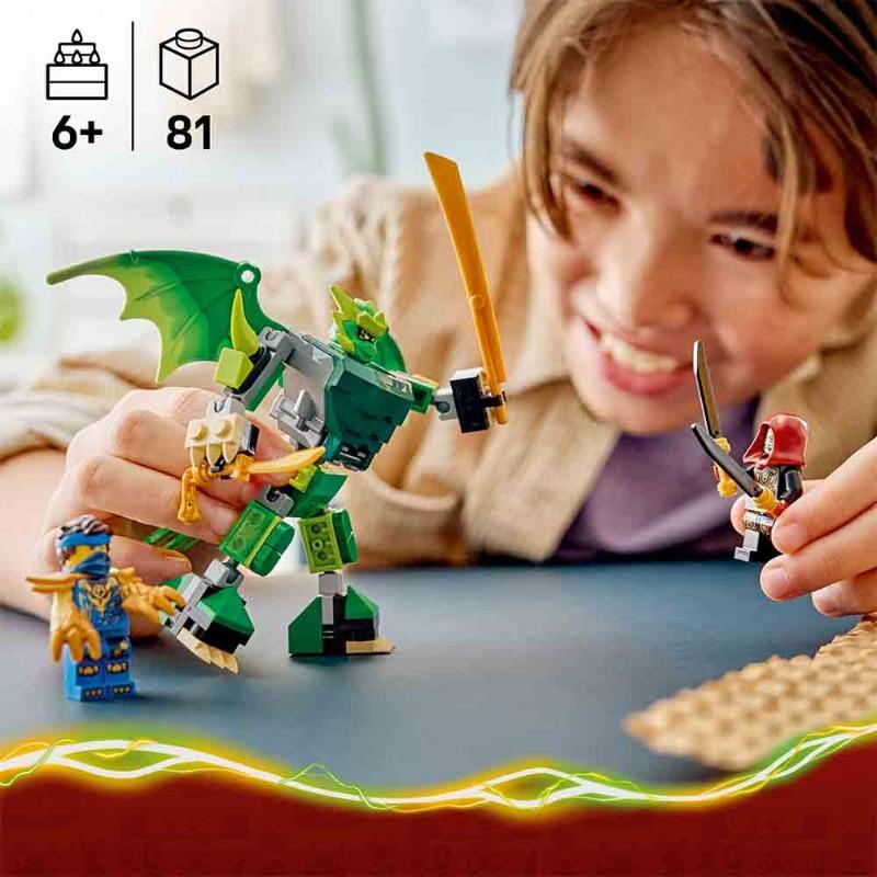 LEGO NINJAGO Lloyd’s Dragon Mech Battle Pack 81 Pieces