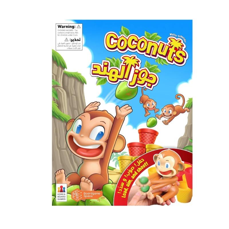 Board Game Space Monkey King Coconuts Card Game