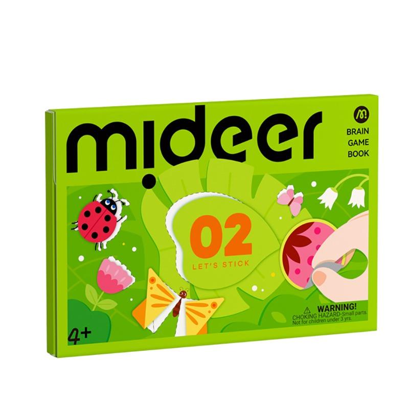 Mideer Level Up Brain Gamebook Let's Stick Level 2