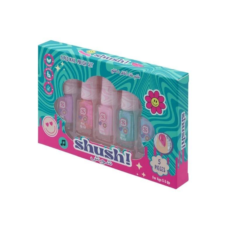 Shush Nail Polish Set 5 Pcs