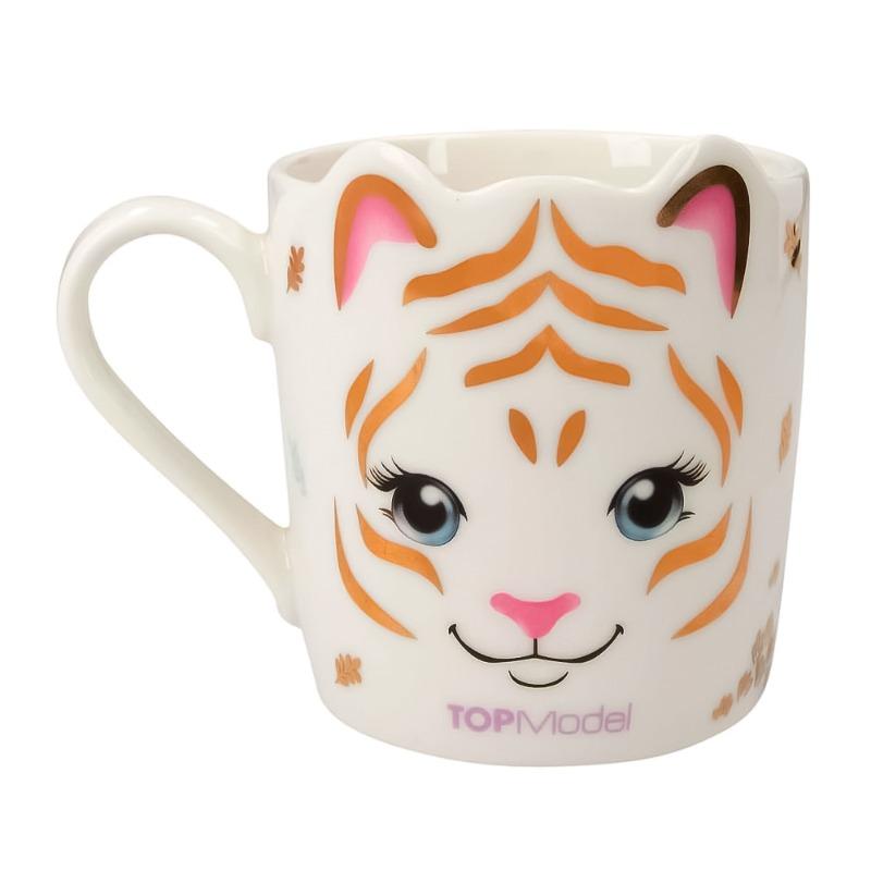 Top Model Mug Cat Design 300 ml -White