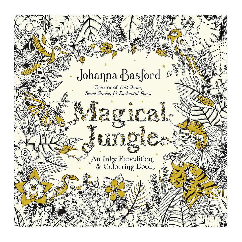 Magical Jungle An Inky Expedition And Coloring Book
