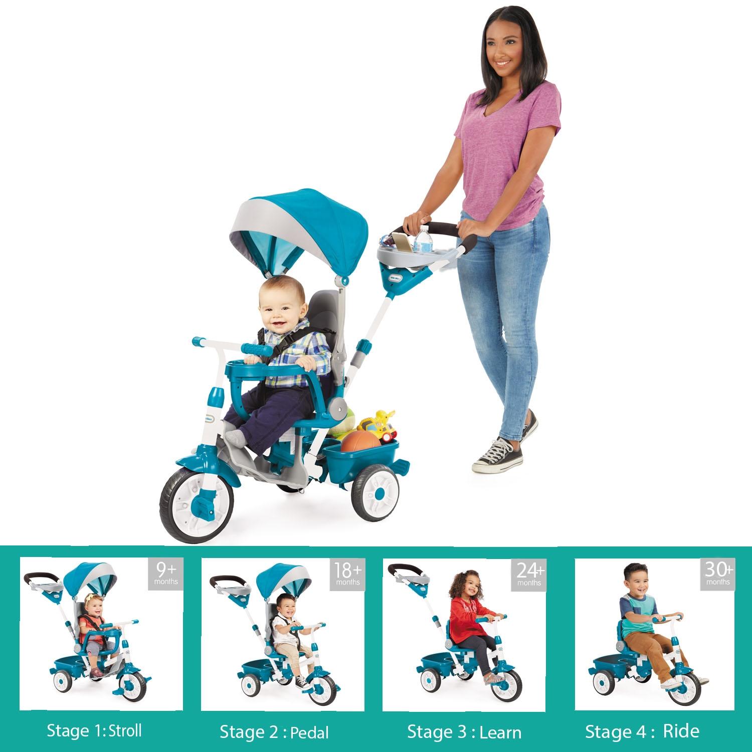 Little Tikes Perfect Fit 4 in 1 Trike - Blue
