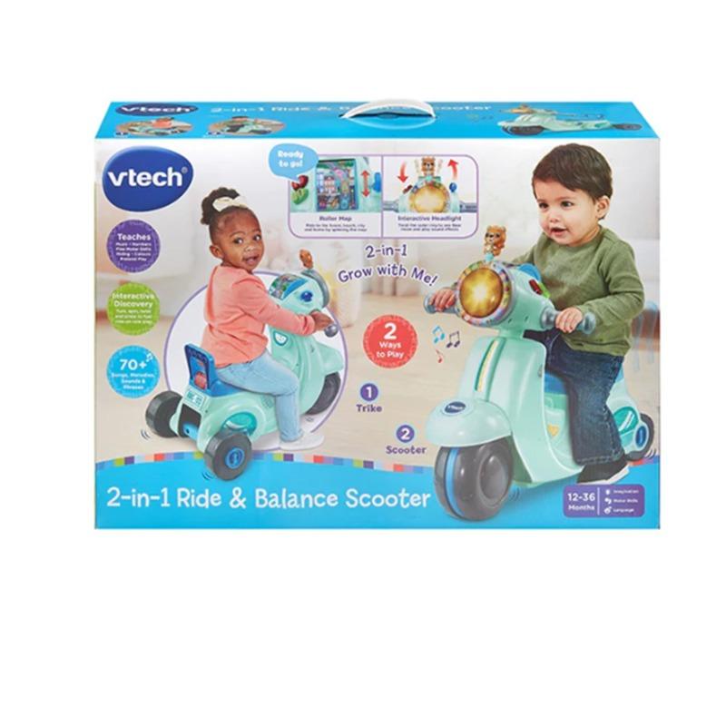 Vtech Ride & Balance Scoote 2-In-1 Blue