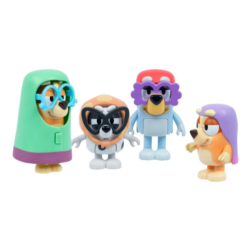 Bluey Figure 4 Pack Grannies S14 – Collectible Playset