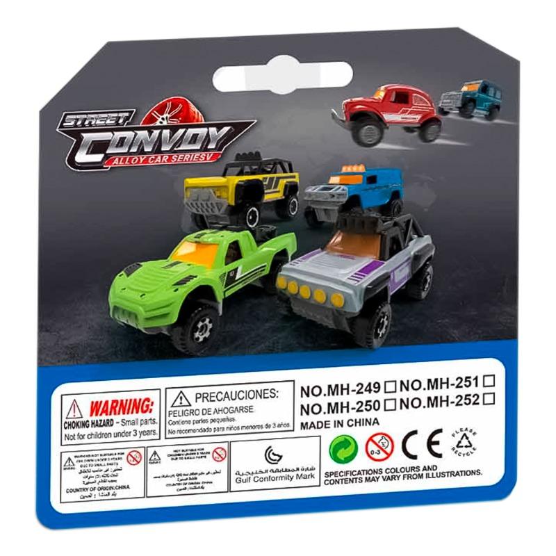 Meet Hot Street Convoy Inertial Off Road Series Car - Multishapes