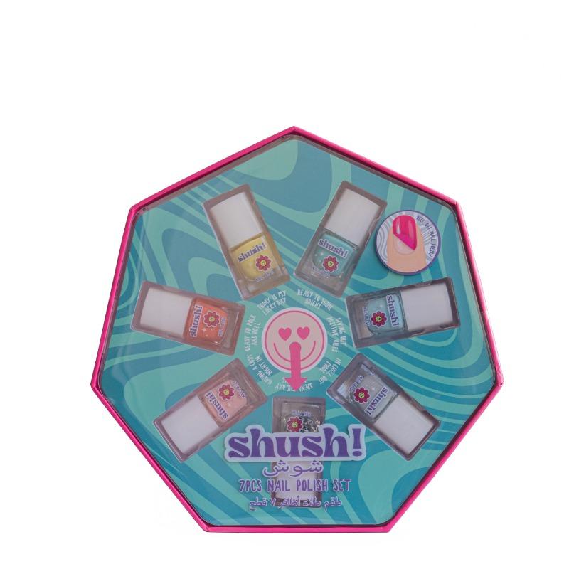 Shush Nail Polish Set - 7 Pcs