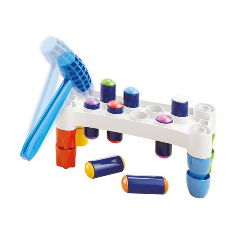 Quercetti Bank Hammer Playset - 34 Piece