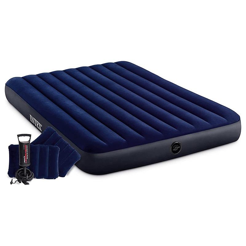 Intex Queen Size Dura Beam Airbed With Pump