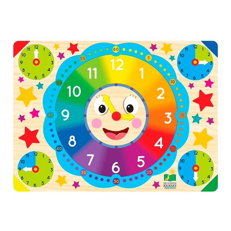 The Learning Journey Lift And Learn Clock Puzzles