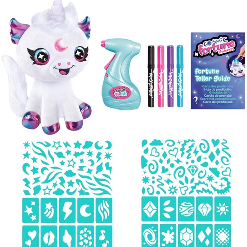 Airbrush Plush Color Your Cosmic Unicorn