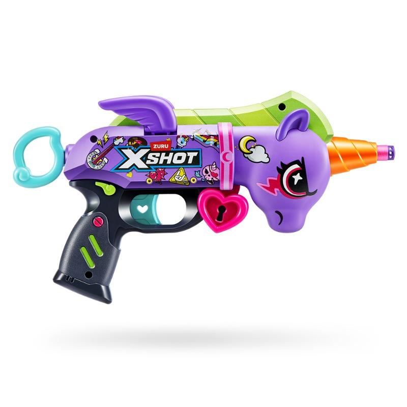 X-Shot Blastercorn Dark Unicorn By Zuru