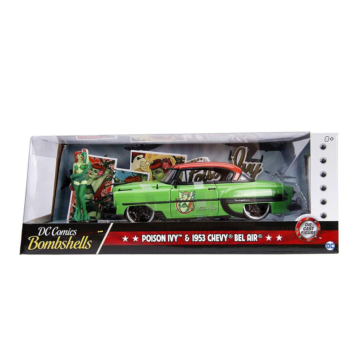Jada DC Comics Bombshells Poison Ivy 1953 Chevy Bel Air