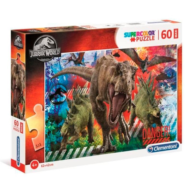 Clementoni Maxi Jurassic World Puzzle 60 Pcs