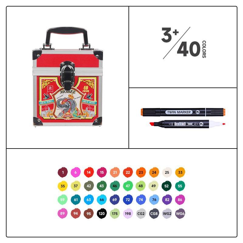 Mobee Marker - 40 colors