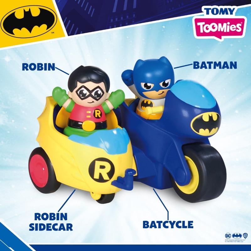 Tomy Toomies DC Comics Batman 2 in 1 Batcycle