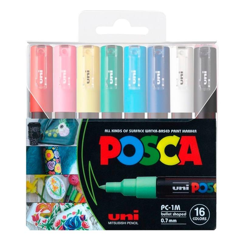 Uni Posca Paint Markers Basic Colors