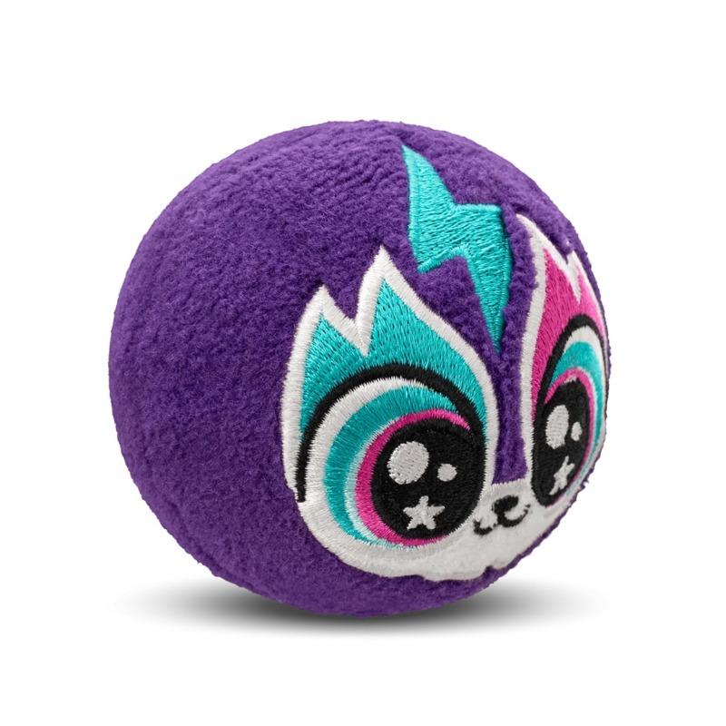 Bouncibles Cat Purple Plush Toy - Electra