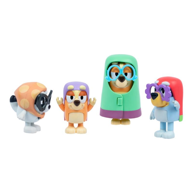 Bluey Figure 4 Pack Grannies S14 – Collectible Playset