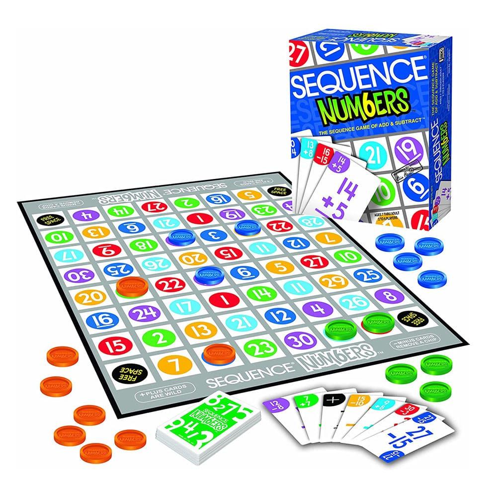 Sequence Numbers Board Game