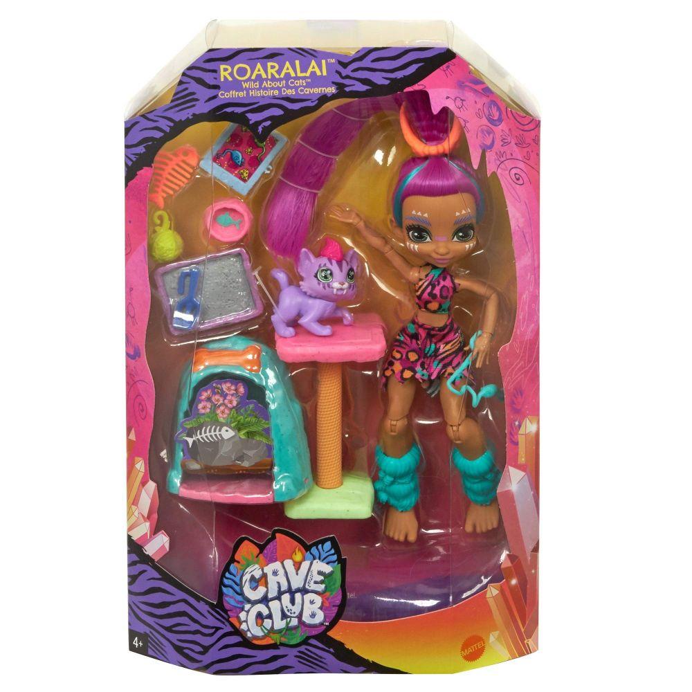 Cave Club - Wild About Cats Playset with Roaralai Doll