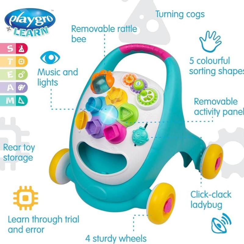 Playgro Sensory Explorer Music And Lights Activity Walker