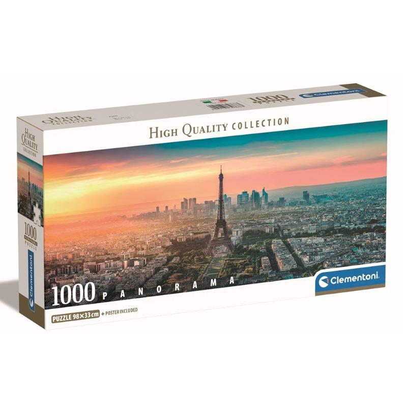Clementoni Paris Puzzle – 1000 Piece - Panoramic Edition