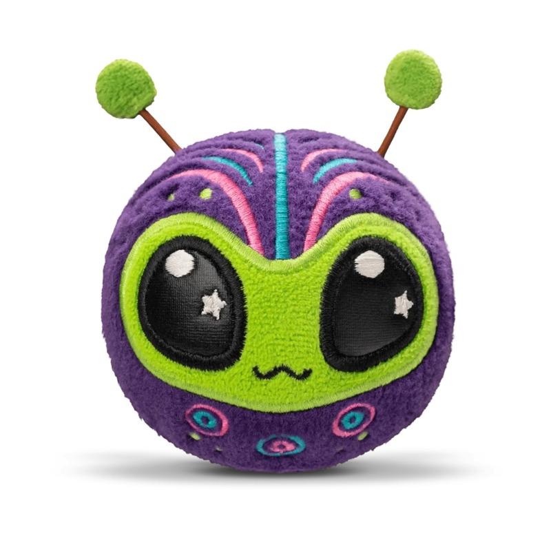 Bouncibles Alien Purple Plush Toy - Zoggo