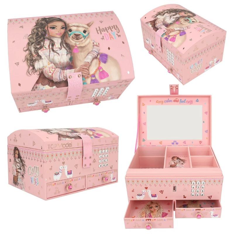 TOPModel Jewellery Box With Code And Sound - Pink