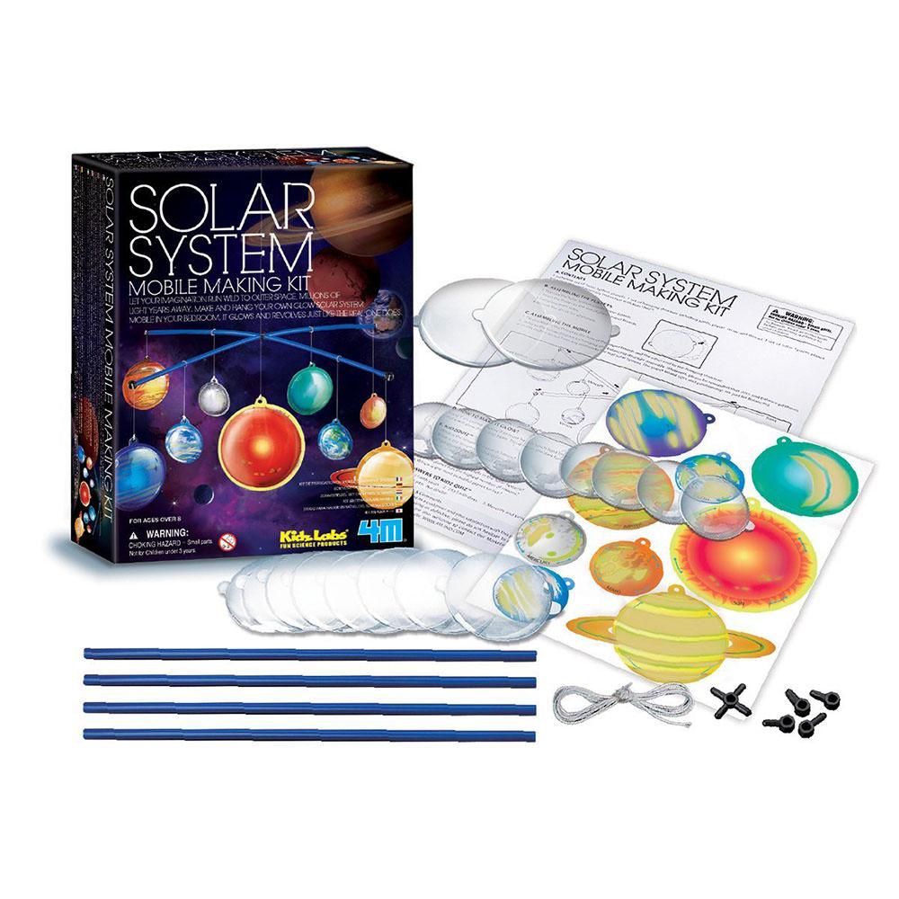4M KidzLabs Solar System Mobile Making Kit