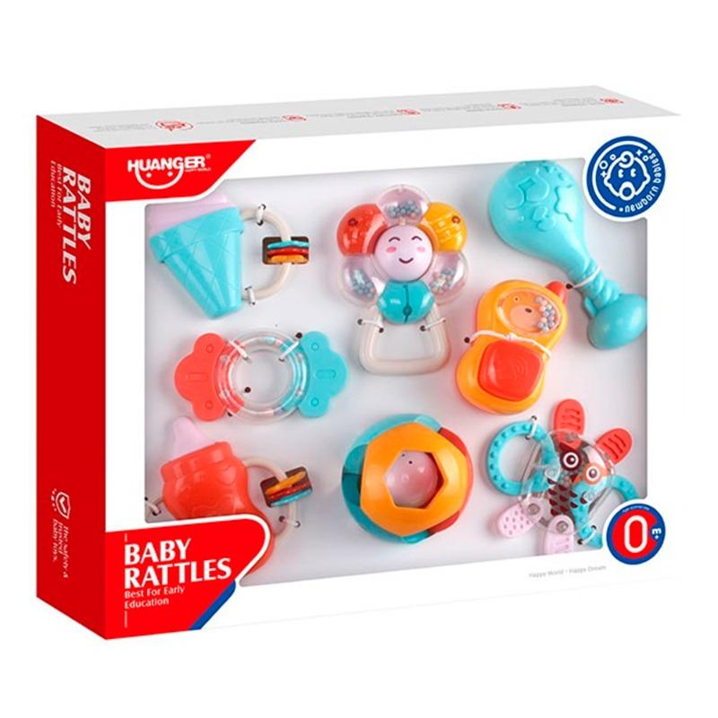 Huanger Baby Rattles 8 Pcs