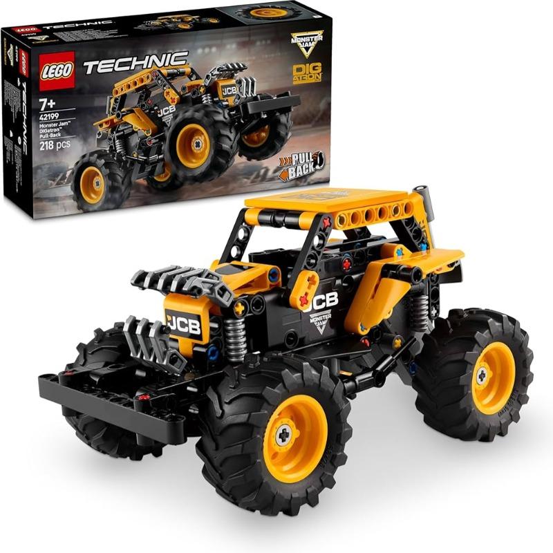 Lego Technic Monster Jam Digatron Pull-Back Truck Toy 42199