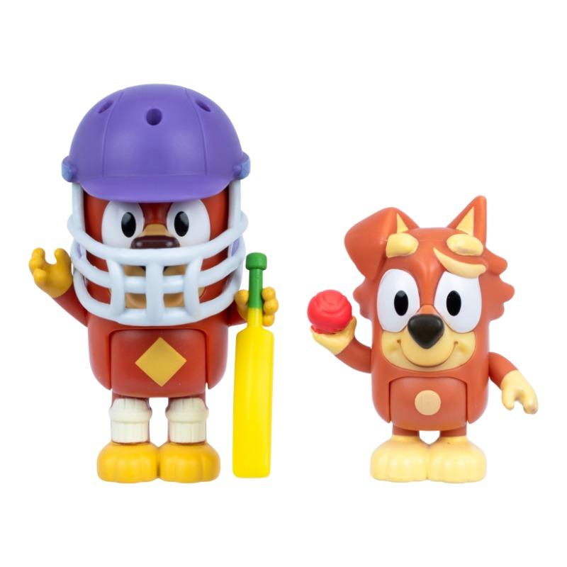 Bluey Figure 2 Pack Cricket S14 - Collectible Playset