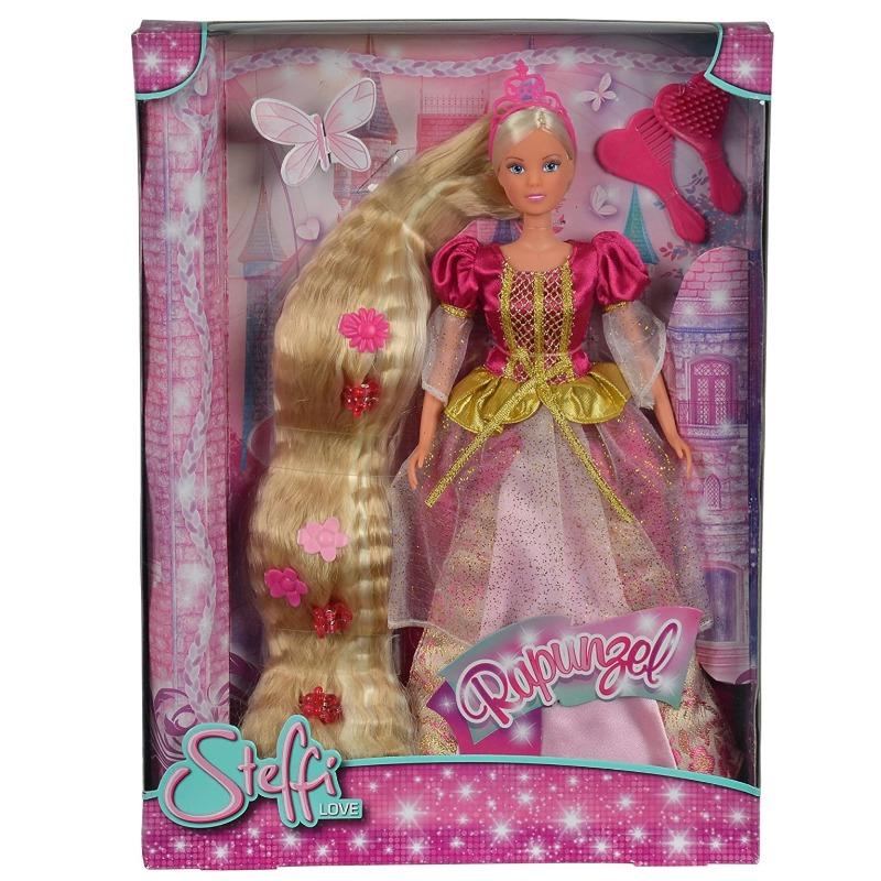Simba Rapunzel With Ultra Long Hair Doll Purple
