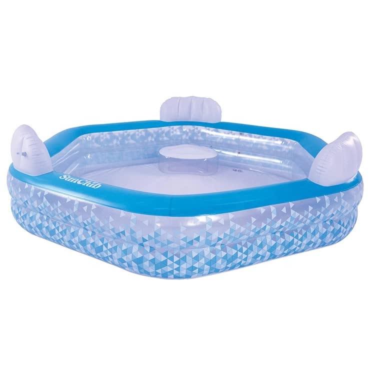 Sun Club Giant Hexagonal Family Pool