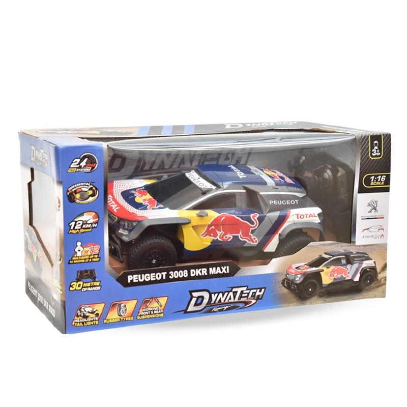 Peugeot 3008 DKR Maxi RC Car – Red Bull Livery (1:16 Scale)