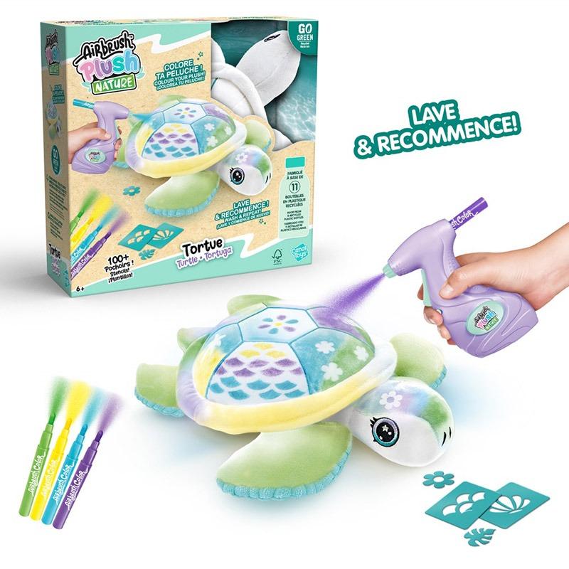 Style 4 Ever Airbrush Nature Plush - Turtle