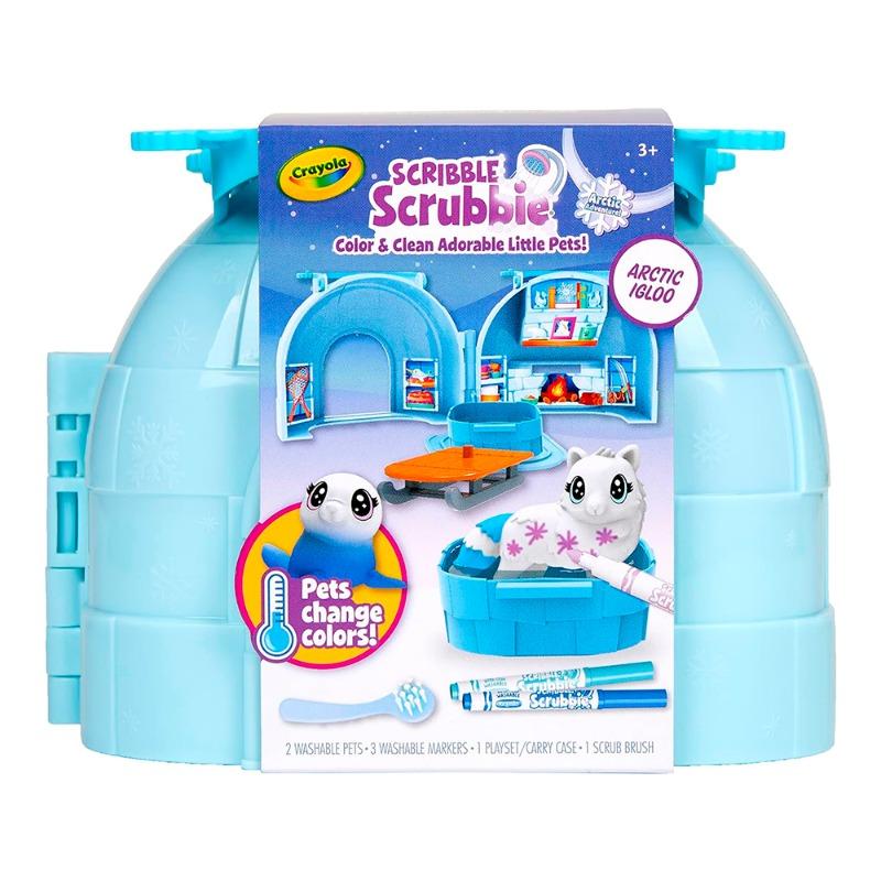 Scribble Scrubbie Pets Arctic Igloo Playset