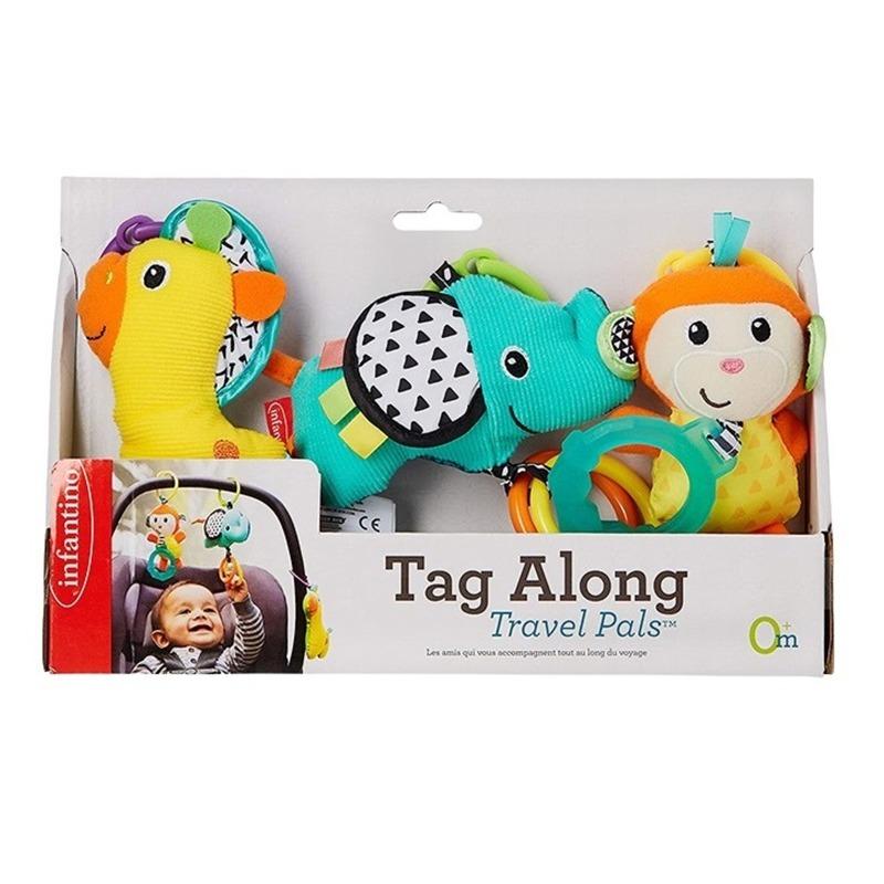 Infantino Tag Along Travel Pals - Animals